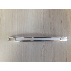 Ручка скоба TN-128-02/20 128мм хром+белый